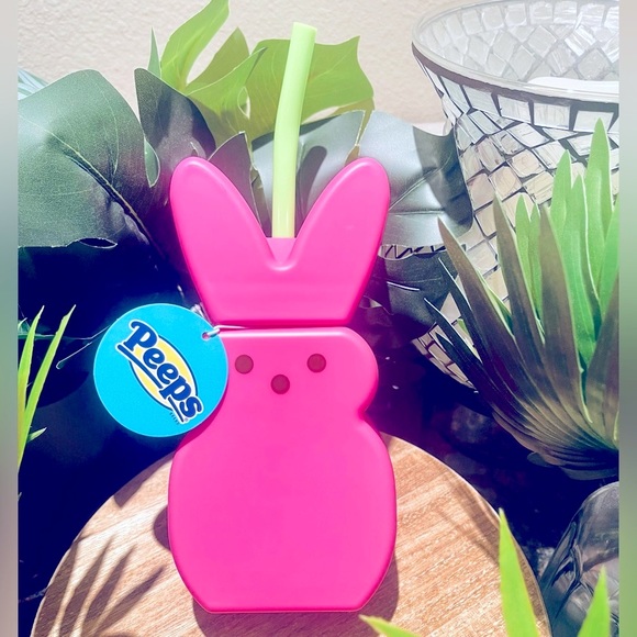 Pink Peeps Easter ZAK! Tumbler Cups with Straw Set of 2- Target - Picture 9 of 10